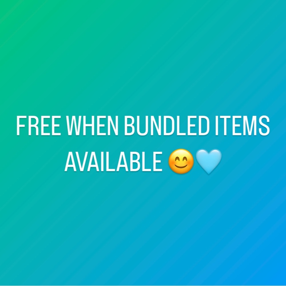 Look For FREE When Bundled Items